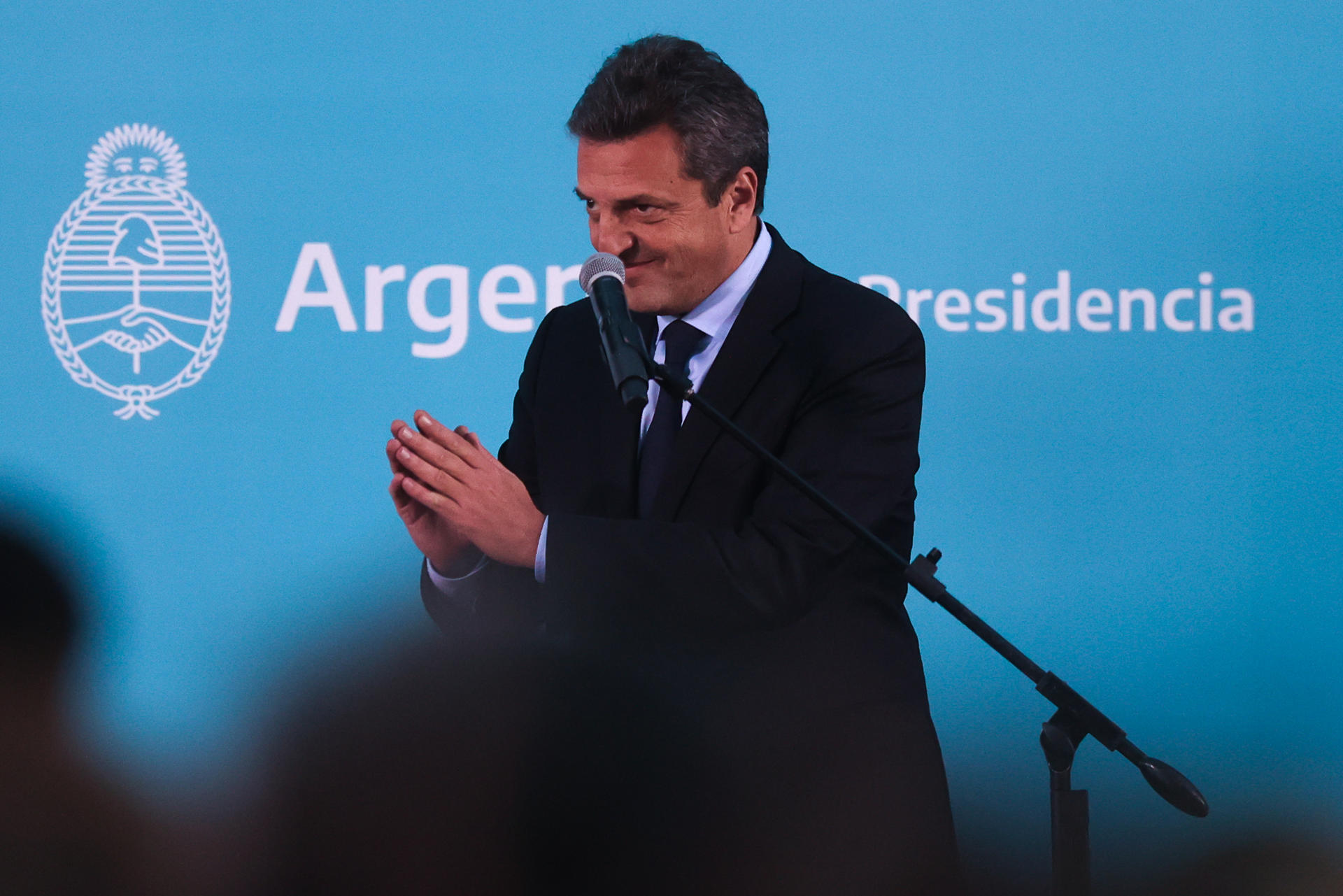 Foto de archivo de Sergio Massa, ministro de Economía de Argentina. EFE/Juan Ignacio Roncoroni