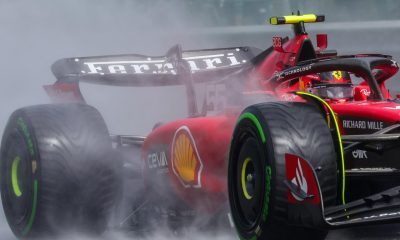 Carlos Sainz, durante el Gran Premio de Bélgica de Fórmula 1. EFE/EPA/OLIVIER MATTHYS