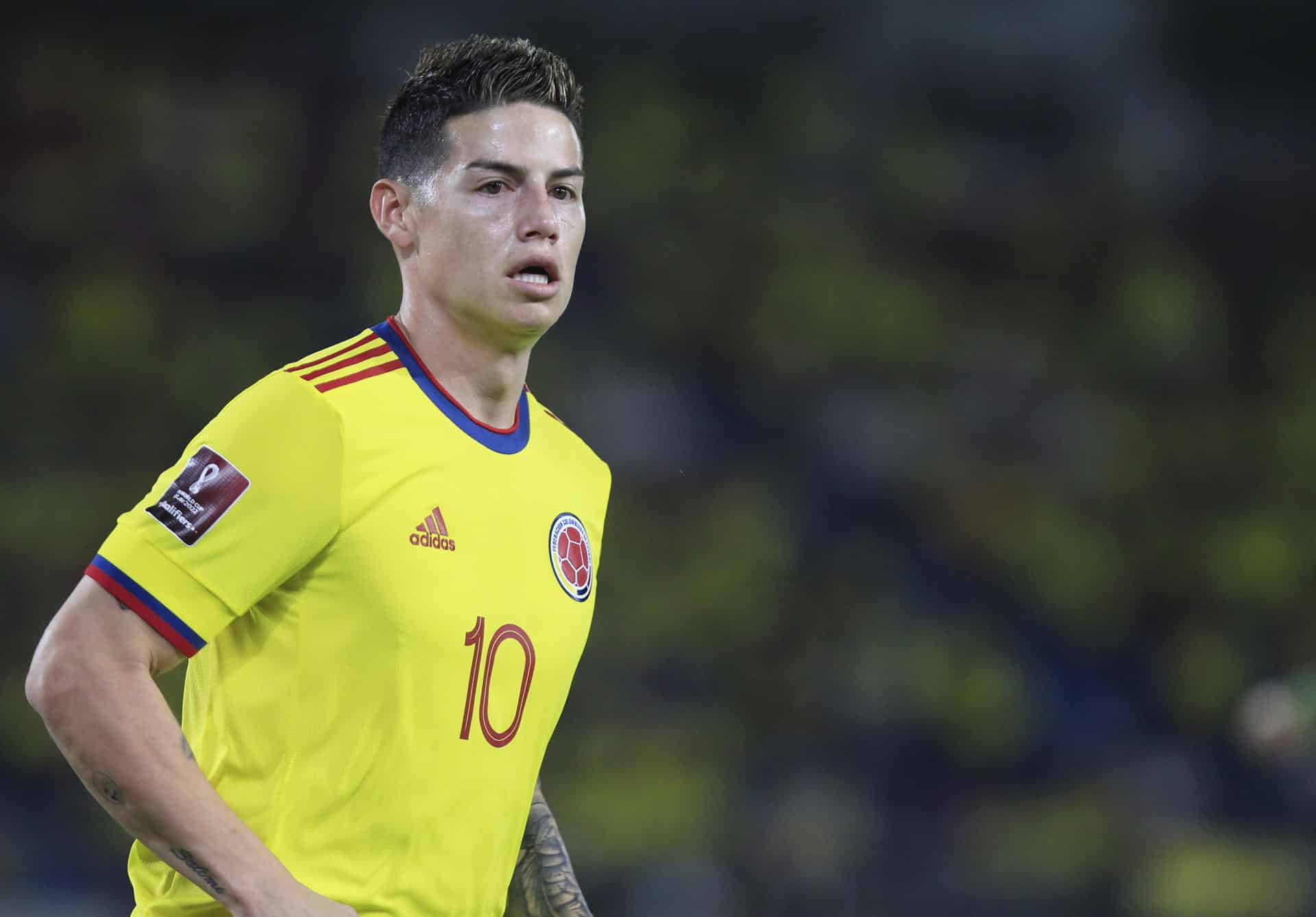 El futbolista James Rodríguez, en una fotografía de archivo. EFE/Ricardo Maldonado Rozo