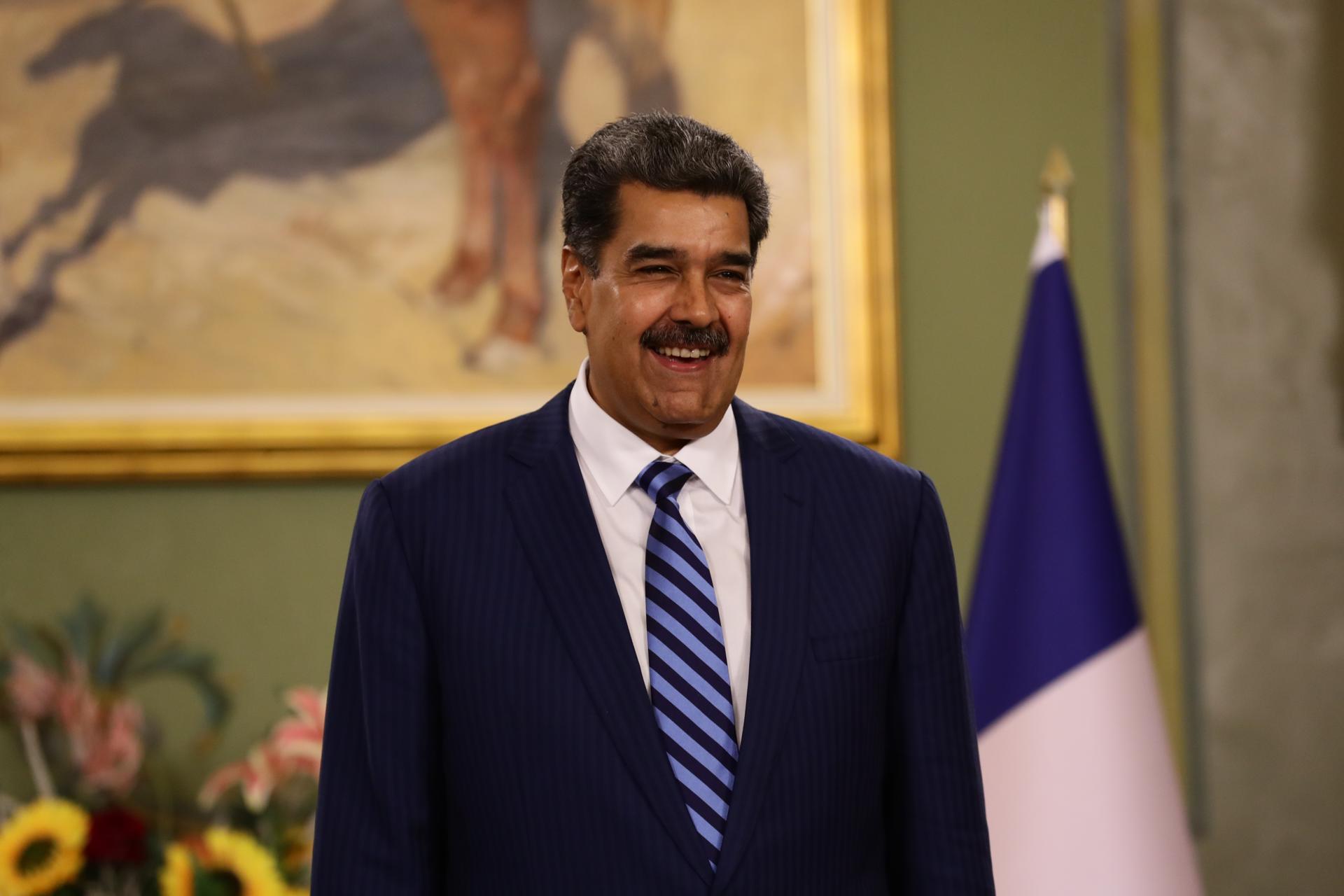El presidente de Venezuela Nicolás Maduro, en una fotografía de archivo. EFE/ Rayner Peña