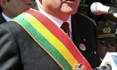 Foto de archivo del ex presidente de Bolivia, Gonzalo Sánchez de Lozada. EFE/Martín Alipaz