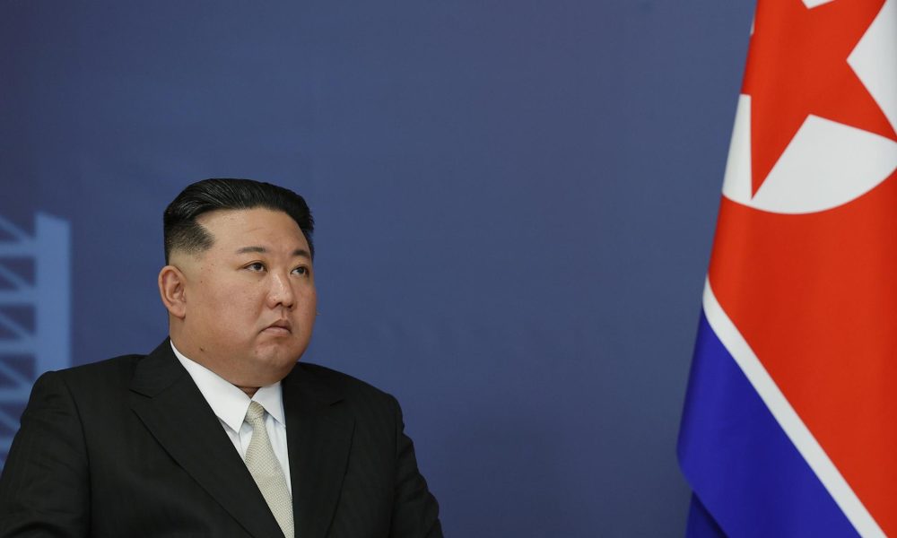 Fotografía de archivo del líder norcoreano, Kim Jong-un. EFE/EPA/VLADIMIR SMIRNOV/SPUTNIK/KREMLIN