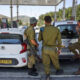 Foto de archivo de una patrulla israelí en la entrada de un asentamiento en Cisjordania. EFE/ Sara Gómez Armas