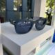 Fotografía de las gafas inteligentes de Meta llamados Ray-Ban Meta Smart Glasses, que saldrán a la venta el 17 de octubre en Estados Unidos con un precio inicial de 299 dólares, presentados durante el evento anual Meta Connect en Menlo Park, California (EE. UU).EFE/Sarah Yáñez-Richards