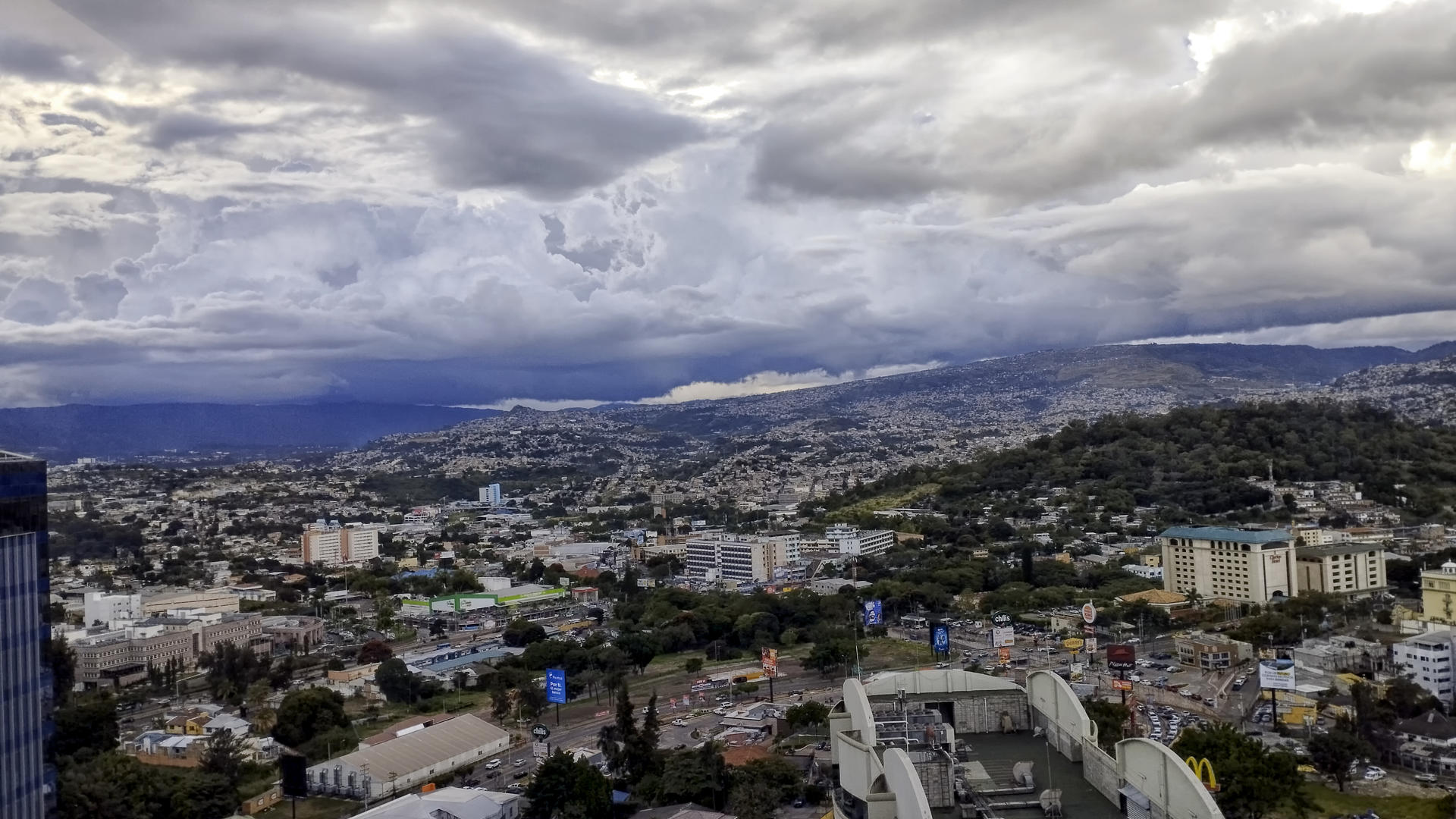 Vista panorámica de Tegucigalpa (Honduras). EFE/Gustavo Amador