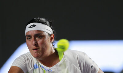 Fotografía de archivo de la tenista tunecina Ons Jabeur. EFE/ Francisco Guasco