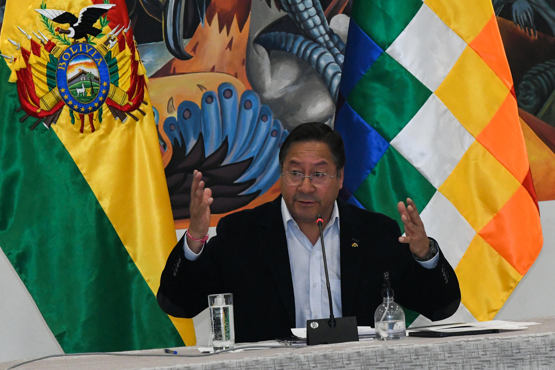 Foto de archivo del presidente de Bolivia Luis Arce. EFE/STR