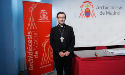El arzobispo de Madrid, José Cobo Cano, en junio de 2023. EFE/ Borja Sánchez-Trillo