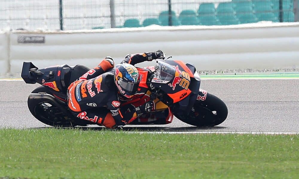 El piloto sudafricano Brad Binder, en una foto de archivo. EFE/EPA/HARISH TYAGI