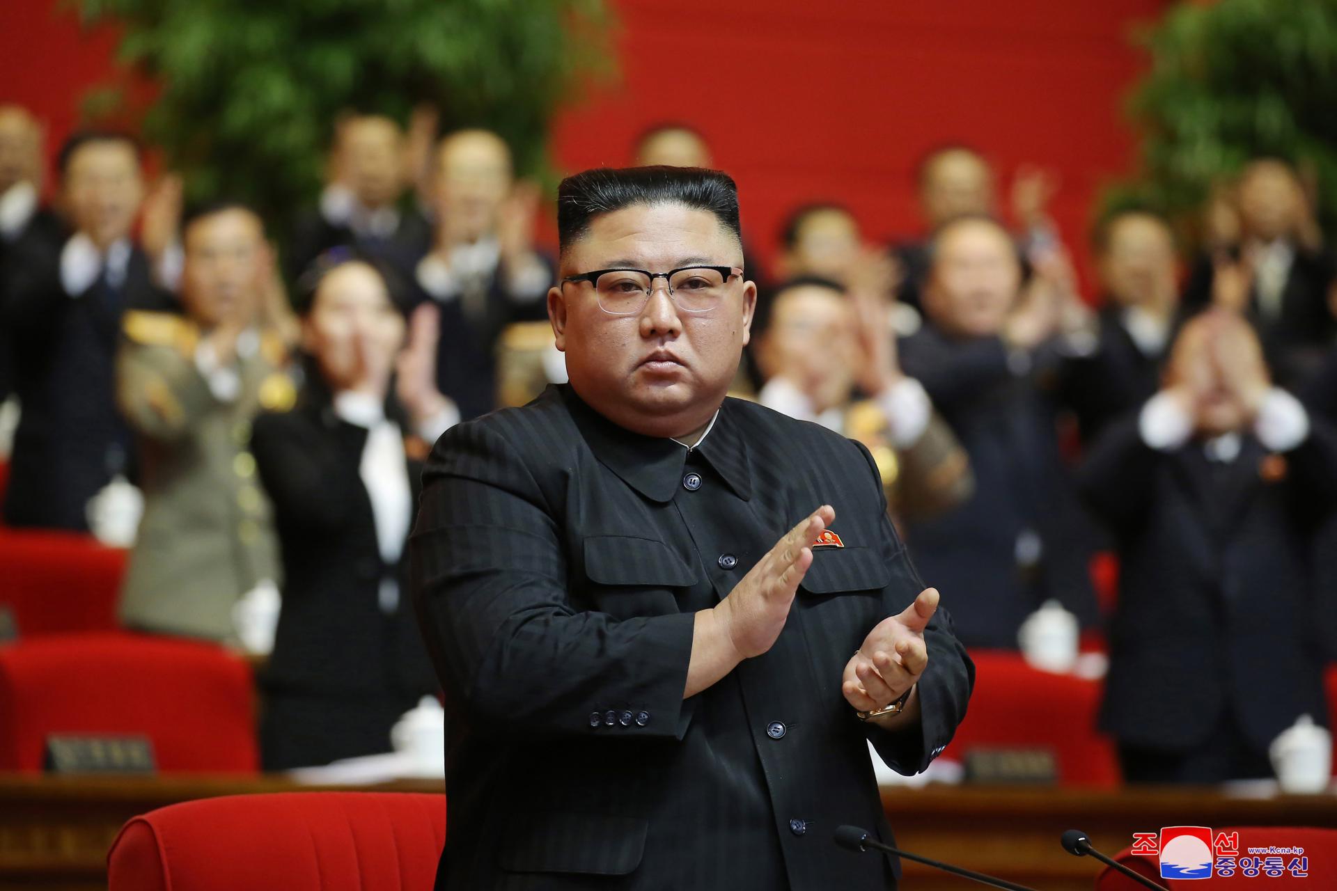 Imagen de archivo del líder norcoreano, Kim Jong-un. EFE/EPA/KCNA