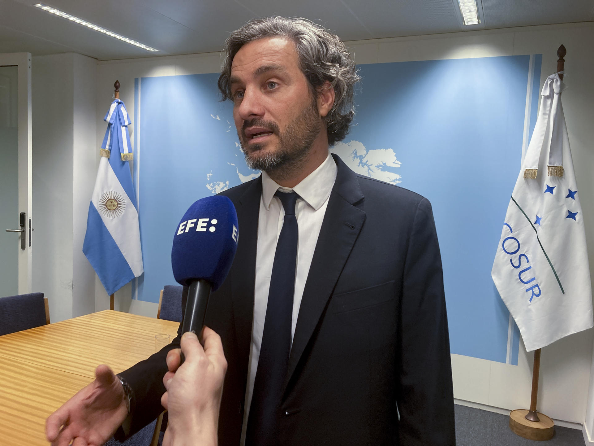 Imagen de archivo del ministro argentino de Relaciones Exteriores, Santiago Cafiero. EFE/ Leo Rodríguez