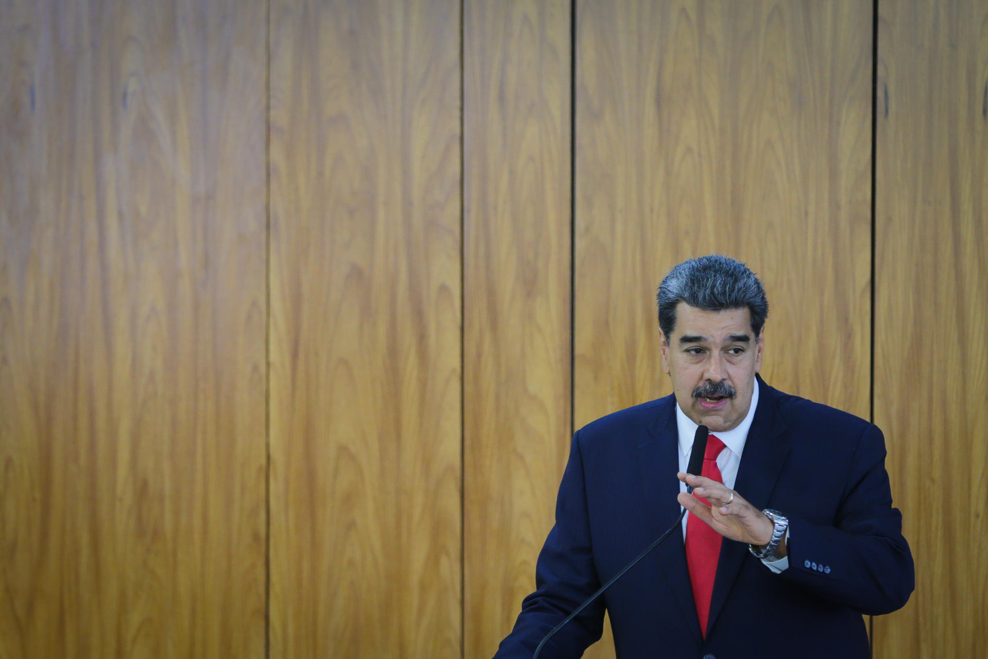El presidente de Venezuela, Nicolás Maduro, en una fotografía de archivo. EFE/ André Coelho