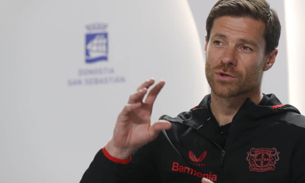 El entrenador del Bayer Leverkusen, Xabi Alonso, en una foto de archivo.  EFE/Juan Herrero.