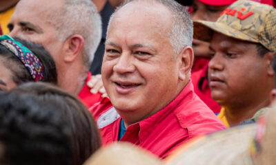 El primer vicepresidente del Partido Socialista Unido de Venezuela (PSUV), Diosdado Cabello, pen una fotografía de archivo. EFE/ Rayner Peña