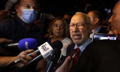Foto de archivo del líder del partido islamista Ennahda y expresidente del Parlamento de Túnez, Rached Ghannouchi. EFE/EPA/MOHAMED MESSARA