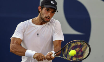 El tenista argentino Thiago Agustín Tirante, en una fotografía de archivo. EFE/Jorge Reyes