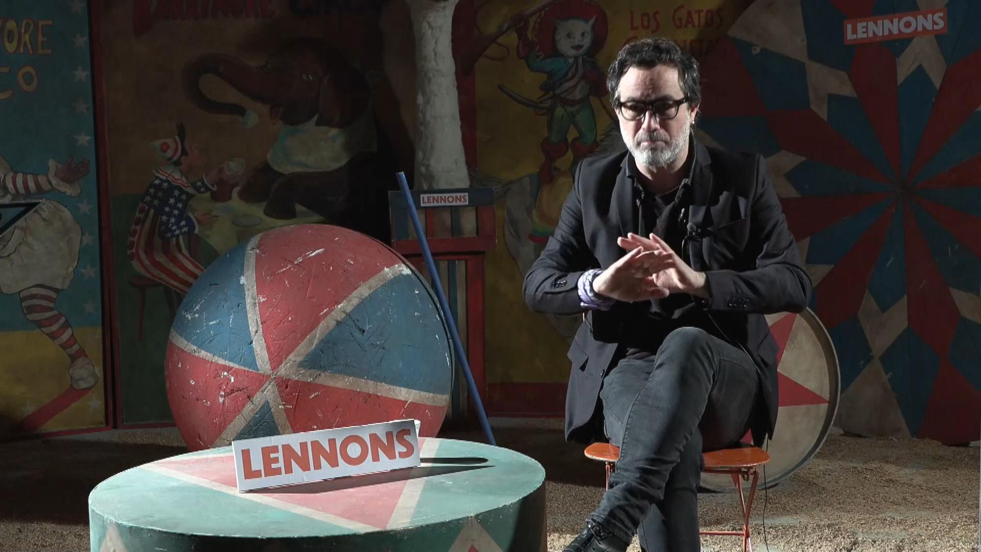 Fotograma de una entrevista en la que se registró al actor argentino Gastón Pauls, protagonista de la película "Lennons", en Buenos Aires (Argentina). EFE