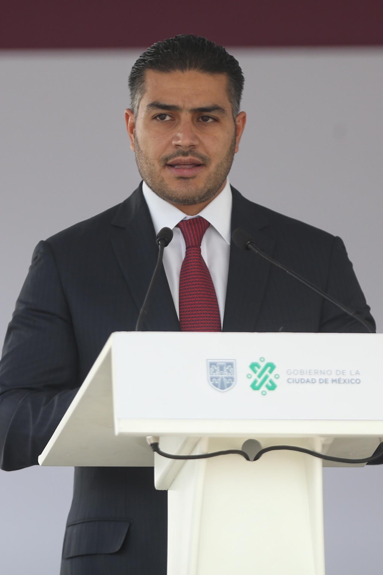 El exsecretario de Seguridad Ciudadana, Omar García Harfuch. Imagen de archivo. EFE/Sasahenka Gutiérrez