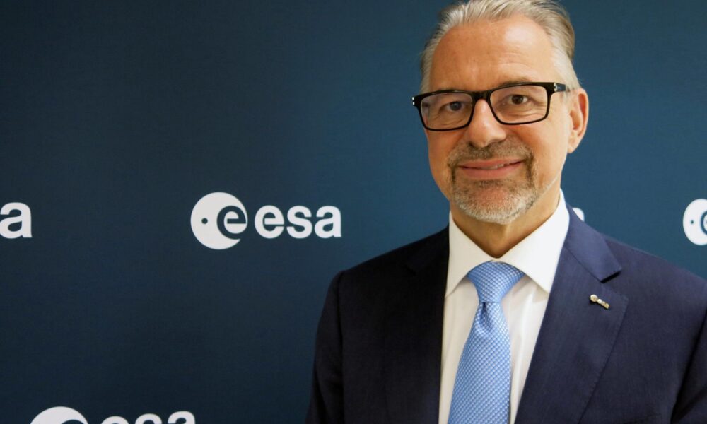 El director general de la Agencia Espacial Europea (ESA),Josef Aschbacher, en una fotografía de archivo. EFE/Mario García Sánchez