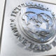 Vista general del ligotipo del Fondo Monetario Internacional en Washington DC, EE.UU EFE/Lenin Nolly