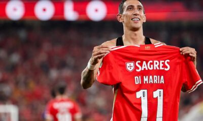 El jugador argentino del Benfica Angel Di Maria. EFE/EPA/JOSE SENA GOULAO