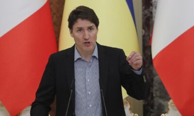 Fotografía de archivo en la que se registró al primer ministro de Canadá, Justin Trudeau. EFE/Sergey Dolzhenko