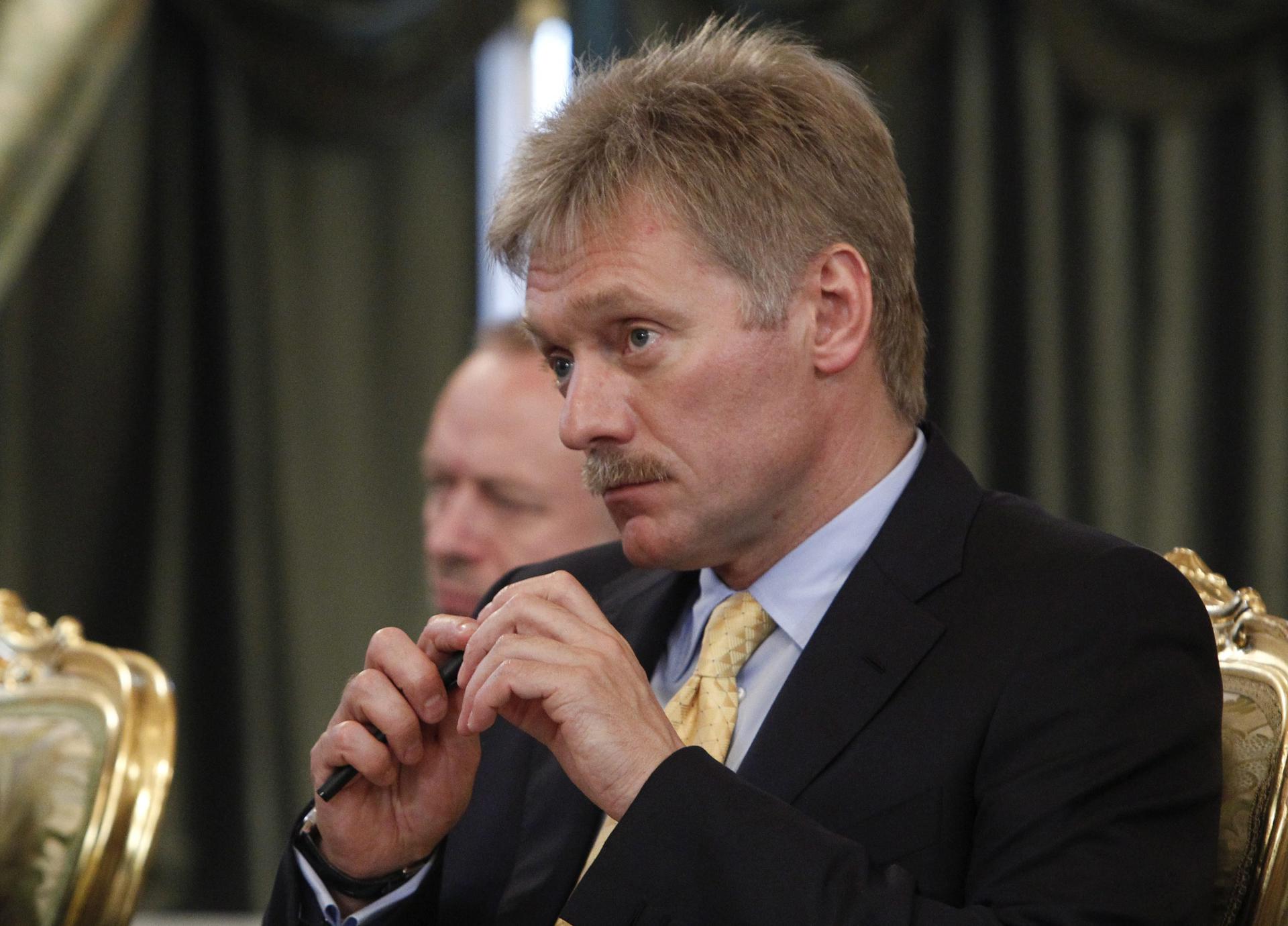 Foto de archivo del portavoz del Kremlin, Dmitri Peskov. EFE/Maxim Shemetov/Pool