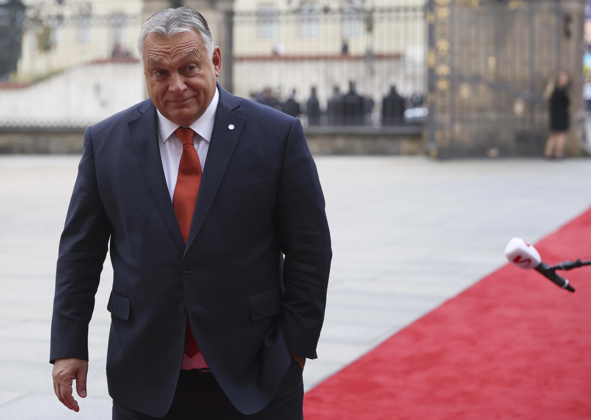 Fotografía de archivo del primer ministro de Hungría, el ultranacionalista Viktor Orbán. EFE/EPA/MARTIN DIVISEK
