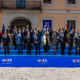 Los ministros de Asuntos Exteriores posan el pasado agosto con motivo de una reunión ministerial de Defensa y Asuntos Exteriores, durante la presidencia española del Consejo de la Unión Europea. EFE/Ángeles Visdómine