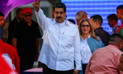 El presidente de Venezuela, Nicolás Maduro, y su esposa Cilia Flores, en una fotografía de archivo. EFE/ Cristian Hernández