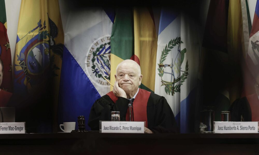 El presidente de la CorteIDH, Ricardo Pérez Manrique, en una fotografía de archivo. EFE/ Jeffrey Arguedas
