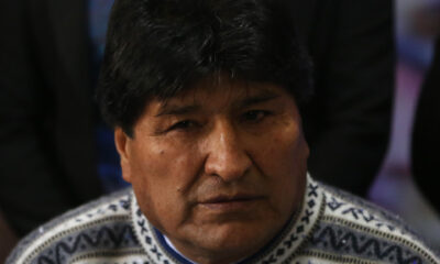El expresidente Evo Morales, en una fotografía de archivo. EFE/Luis Gandarillas