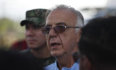 El ministro de defensa de Colombia Iván Velásquez. EFE/ Ernesto Guzmán Jr.