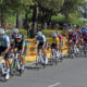 Ciclistas compiten en la séptima etapa de la Vuelta al Táchira hoy, en Cúcuta (Colombia). EFE/ Mario Caicedo