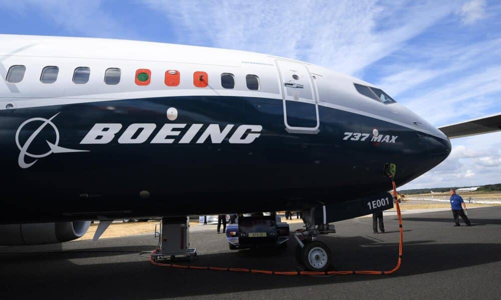 Vista de un Boeing 737 Max, en una fotografía de archivo. EFE/Andy Rain