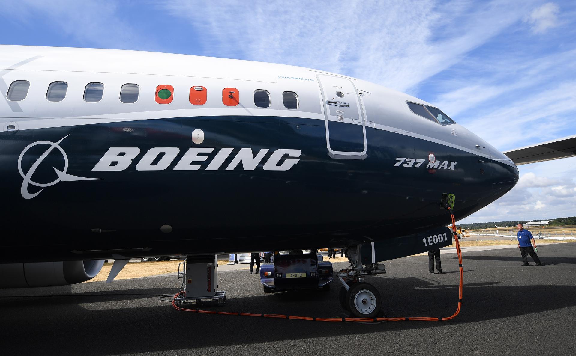 Vista de un Boeing 737 Max, en una fotografía de archivo. EFE/Andy Rain
