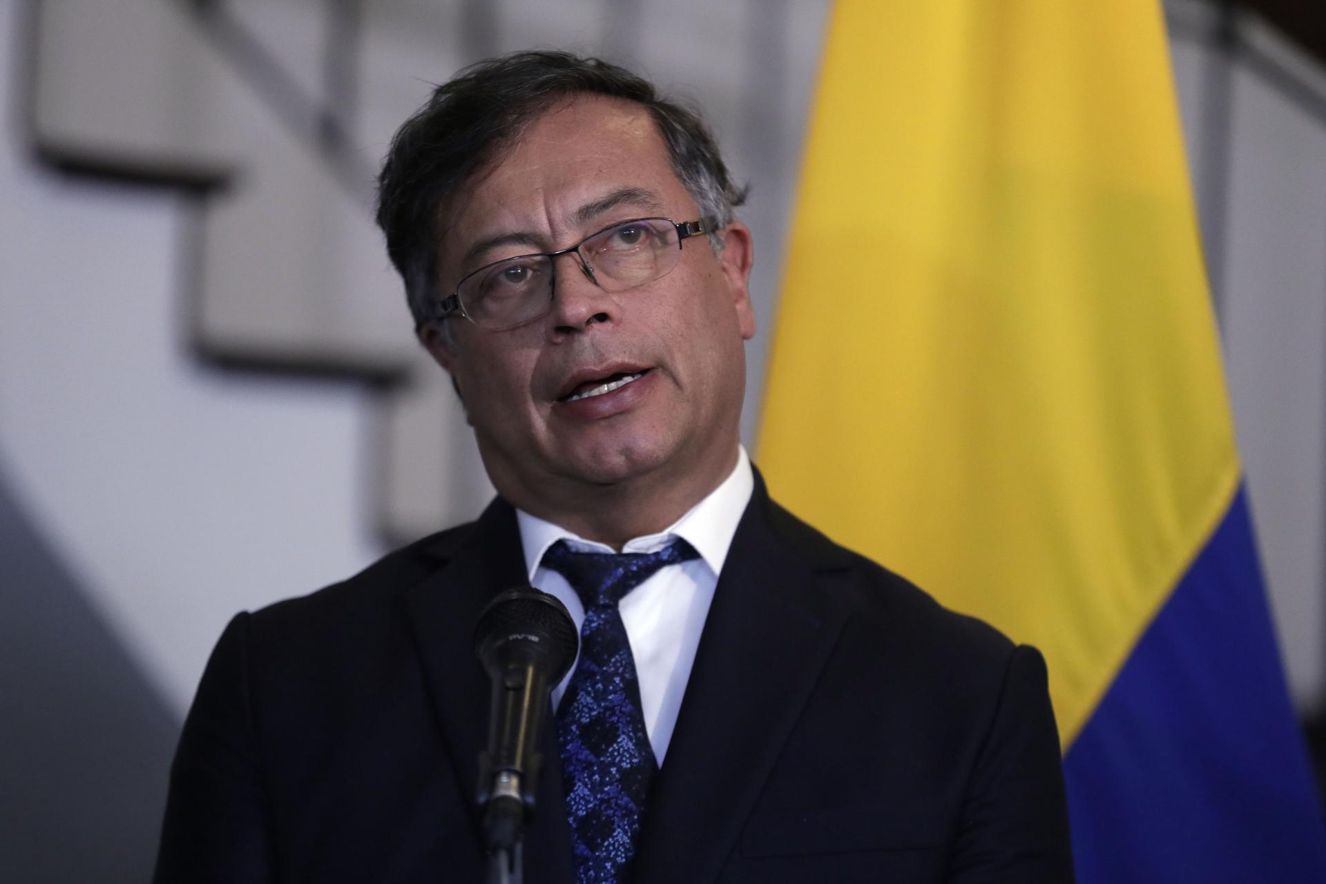 Fotografía de archivo del presidente electo de Colombia, Gustavo Petro. EFE/Carlos Ortega