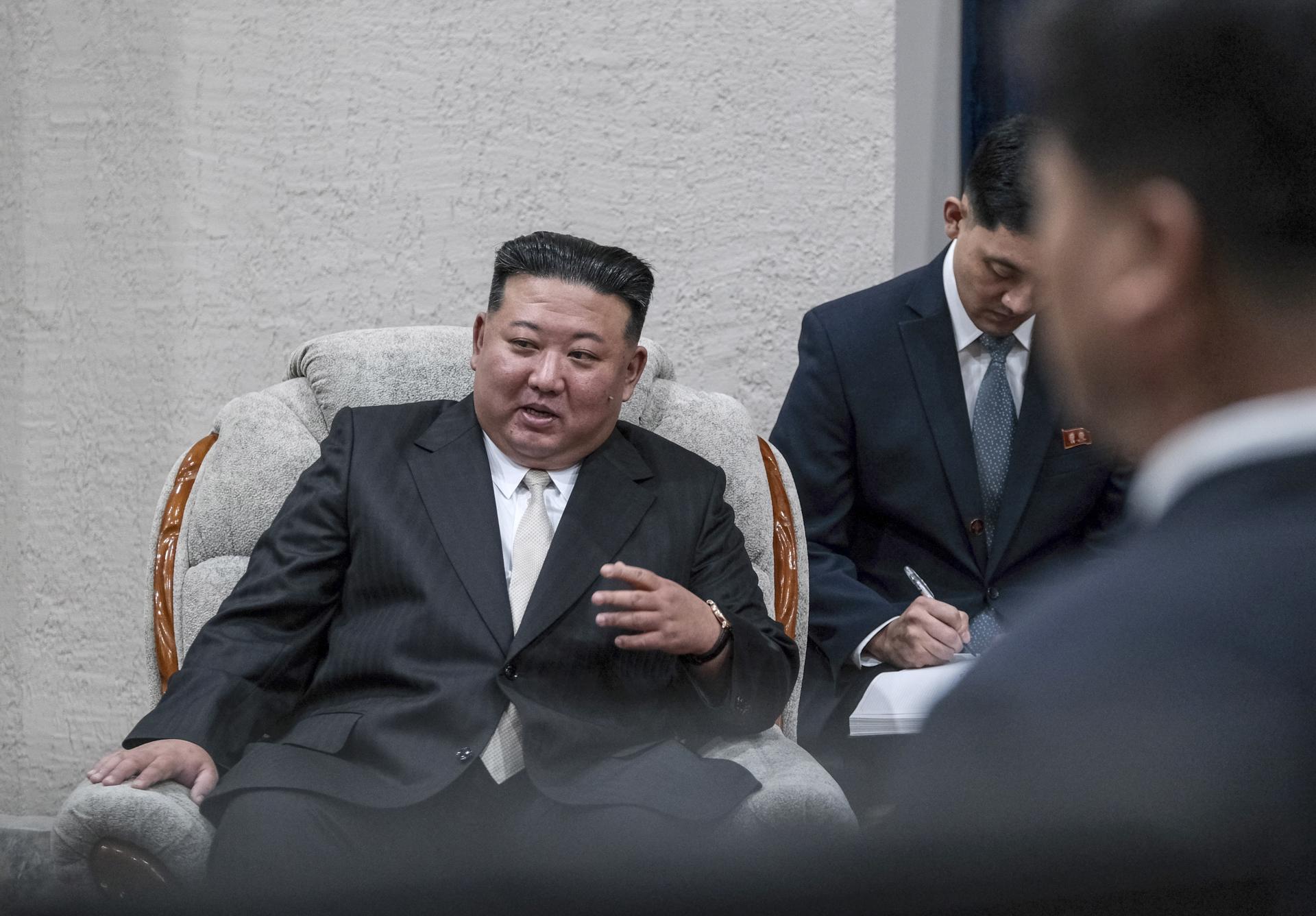 El líder norcoreano, Kim Jong-un, en una fotografía de archivo. EFE/Russian Ministry of Natural Resources and Ecology