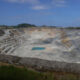 La zona de extracción de minerales llamado Tajo Botija, en las instalaciones de la mina Cobre Panamá, en una fotografía de archivo. EFE/Gabriel Rodríguez
