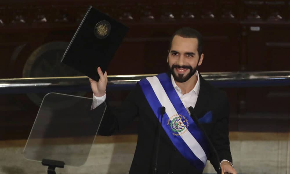 El presidente de El Salvador, Nayib Bukele, en una fotografía de archivo. EFE/Rodrigo Sura