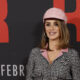 Penélope Cruz presenta este lunes en Madrid la película de Michael Mann 'Ferrari', en la que interpreta a Laura, la esposa, empresaria y socia de Enzo Ferrari. EFE/ Chema Moya