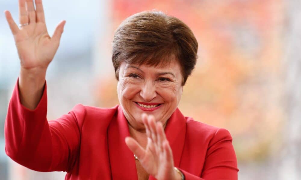 Foto de archivo de la directora gerente del Fondo Monetario Internacional (FMI), Kristalina Georgieva. EFE/EPA/HANNIBAL HANSCHKE