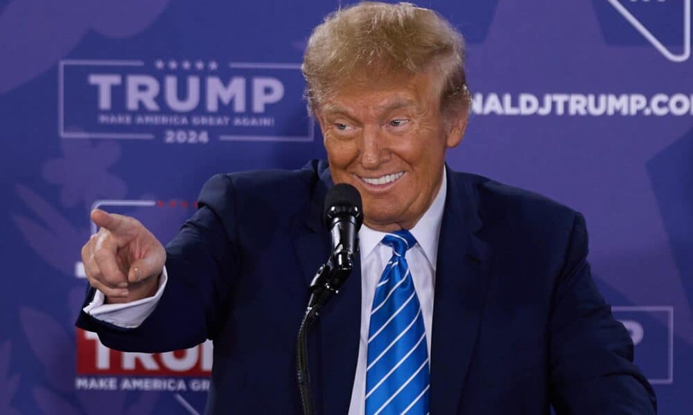 El expresidente de Estados Unidos y precandidato republicano Donald Trump, en una fotografía de archivo. EFE/EPA/Allison Dinner