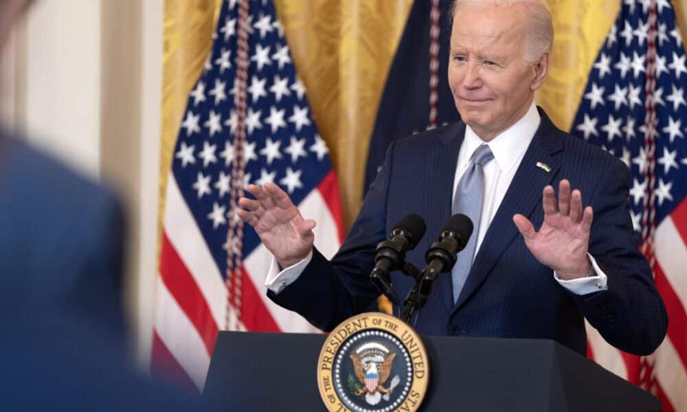 El presidente de Estados Unidos, Joe Biden. EFE/EPA/Leigh Vogel/Pool