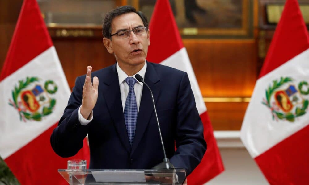 El expresidente de Perú, Martín Vizcarra, en unafotografía de archivo. EFE/Paolo Aguilar