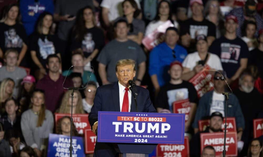 El expresidente de Estados Unidos Donald Trump, en una fotografía de archivo. EFE/EPA/Randall Hill