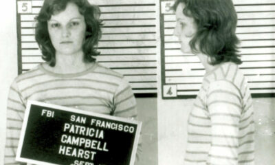 Fotografía divulgada por el FBI donde se muestra una composición de dos fotografías de registro policial de Patricia Campbell Hearst tras su arresto el 18 de septiembre de 1975 en San Francisco, California (EE.UU.). EFE/FBI