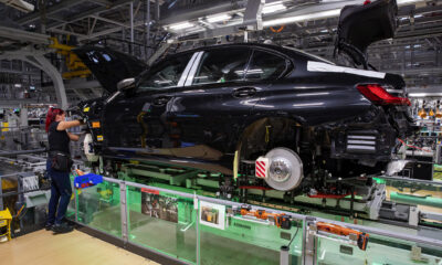Fotografía de archivo de una linea de producción de BMW, en su planta de armado de San Luis Potosí (México). EFE/ Carlos Ramírez
