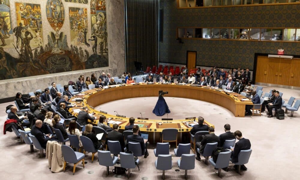 Vista de una reunión del Consejo de Seguridad de la ONU, en una fotografía de archivo. EFE/ Justin Lane