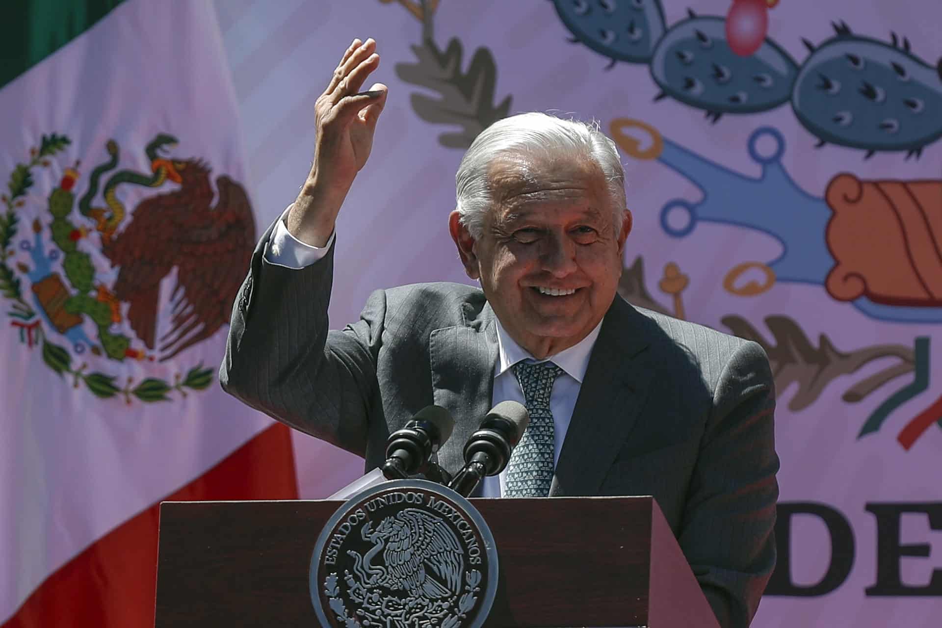 El presidente de México, Andrés Manuel López Obrador. EFE/Isaac Esquivel